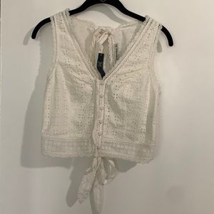 Eyelet Top
